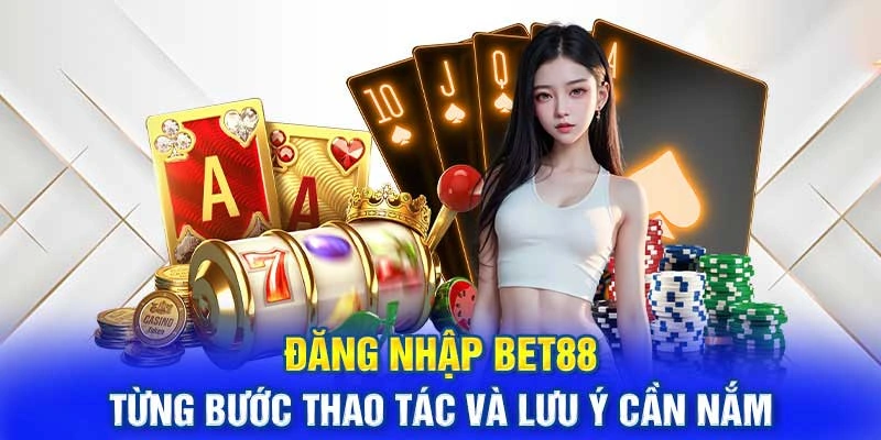 Hướng dẫn thao tác đăng nhập Bet88 đơn giản